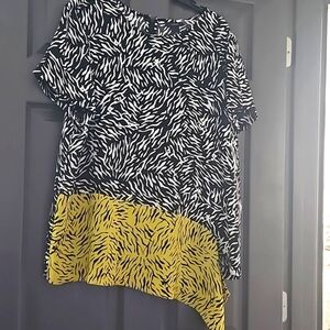 Alfani Animal Print Blouse